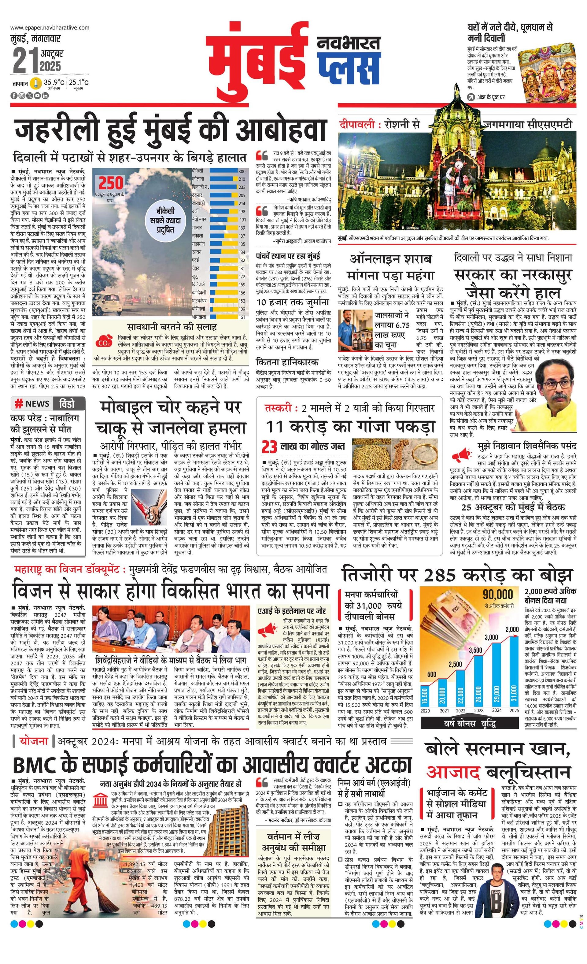 Newspaper page